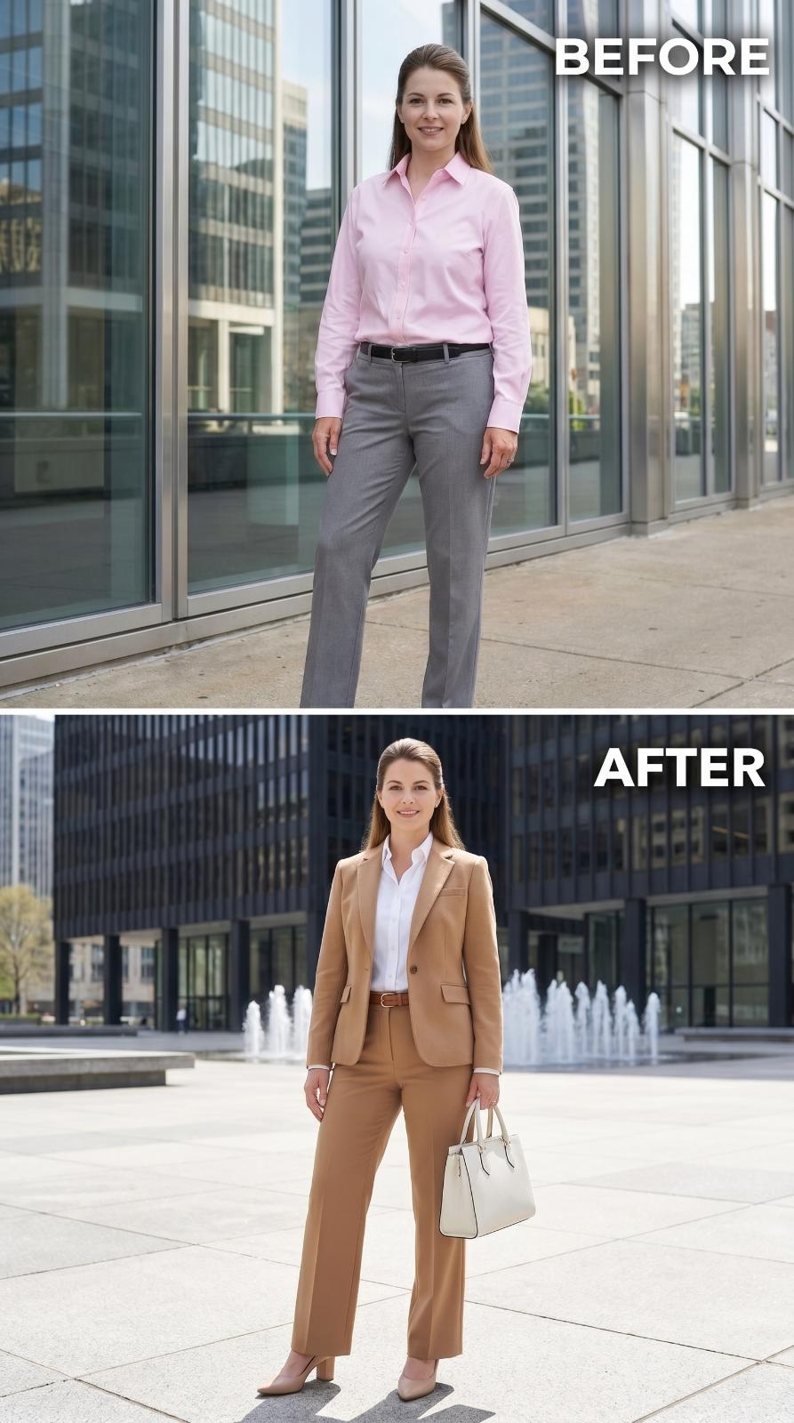 Camel Suiting, a White Shirt, and What Happens When Polish Stops Apologizing