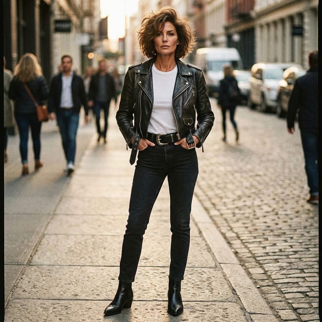 Leather Moto Jackets with Zippers on Absolutely Everything