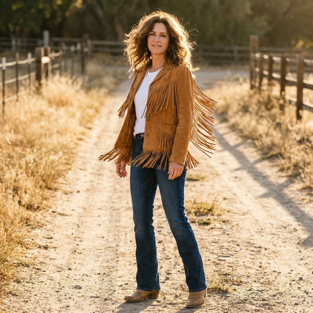 Fringed Suede Western Jackets (The Rodeo We Were Never Actually Going To)