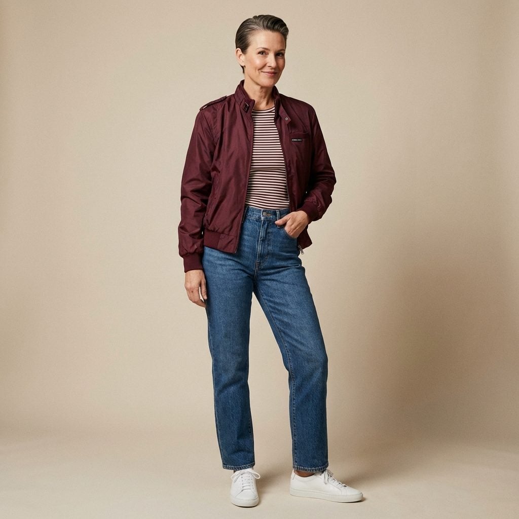 Members Only-Style Zip-Up Jackets (The Collar That Meant Business)