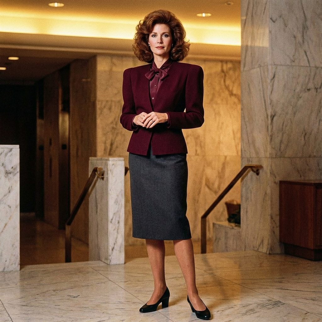 Power Shoulders So Structured You Could Barely Fit Through a Doorway