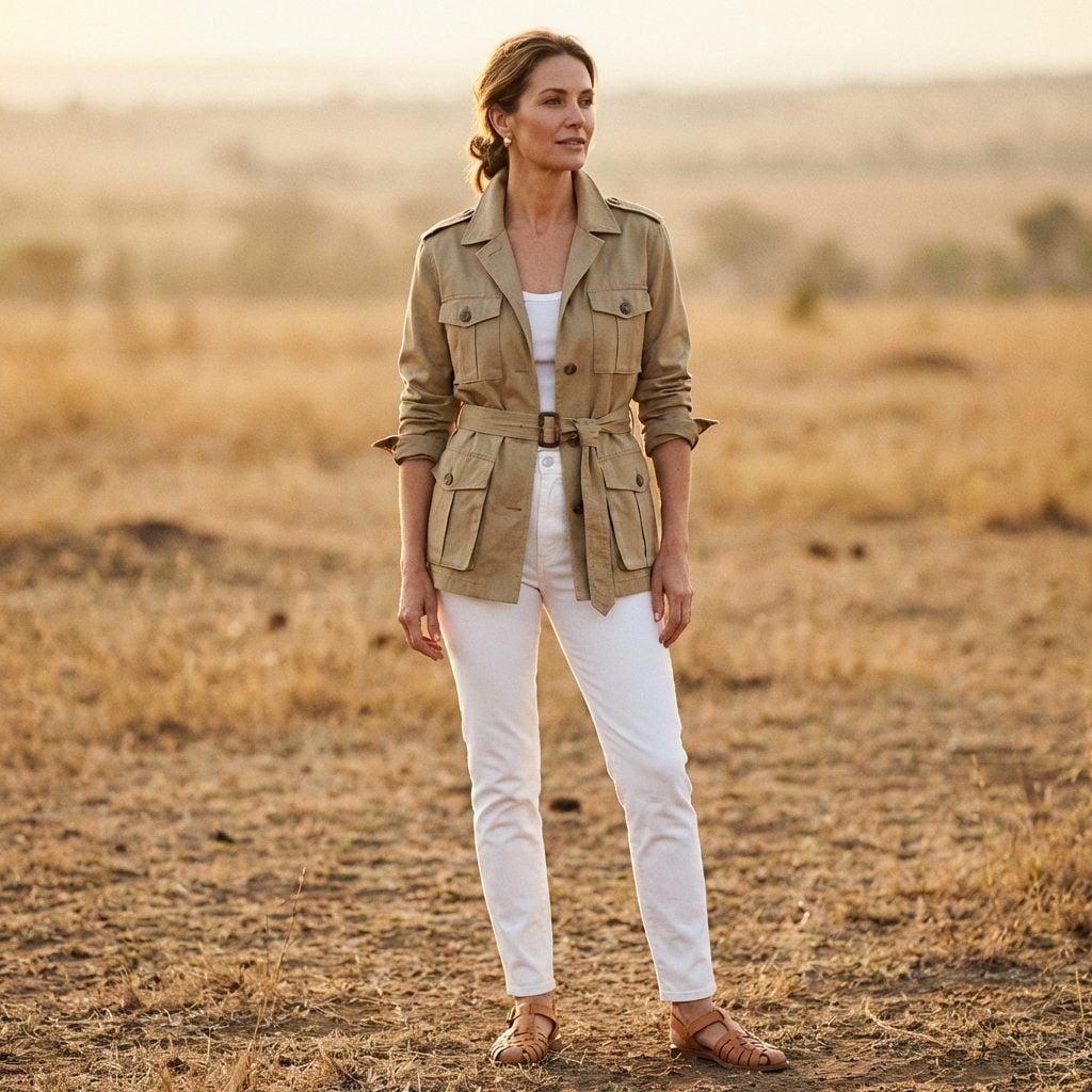 Safari Jackets with Cargo Pockets for Things We Never Actually Carried