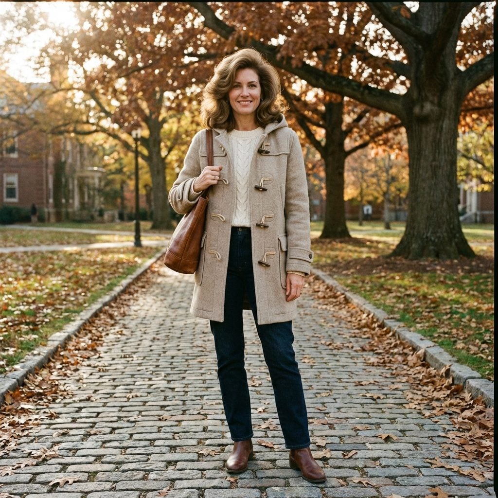 The Wool Car Coat With Toggle Buttons That Took Three Minutes to Do Up