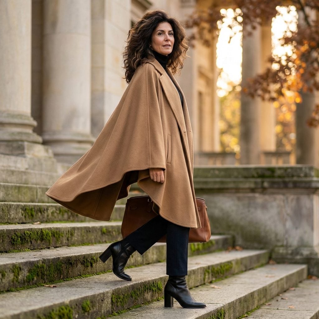 Cape-Style Coats With That Dramatic, Stop-Traffic Drape