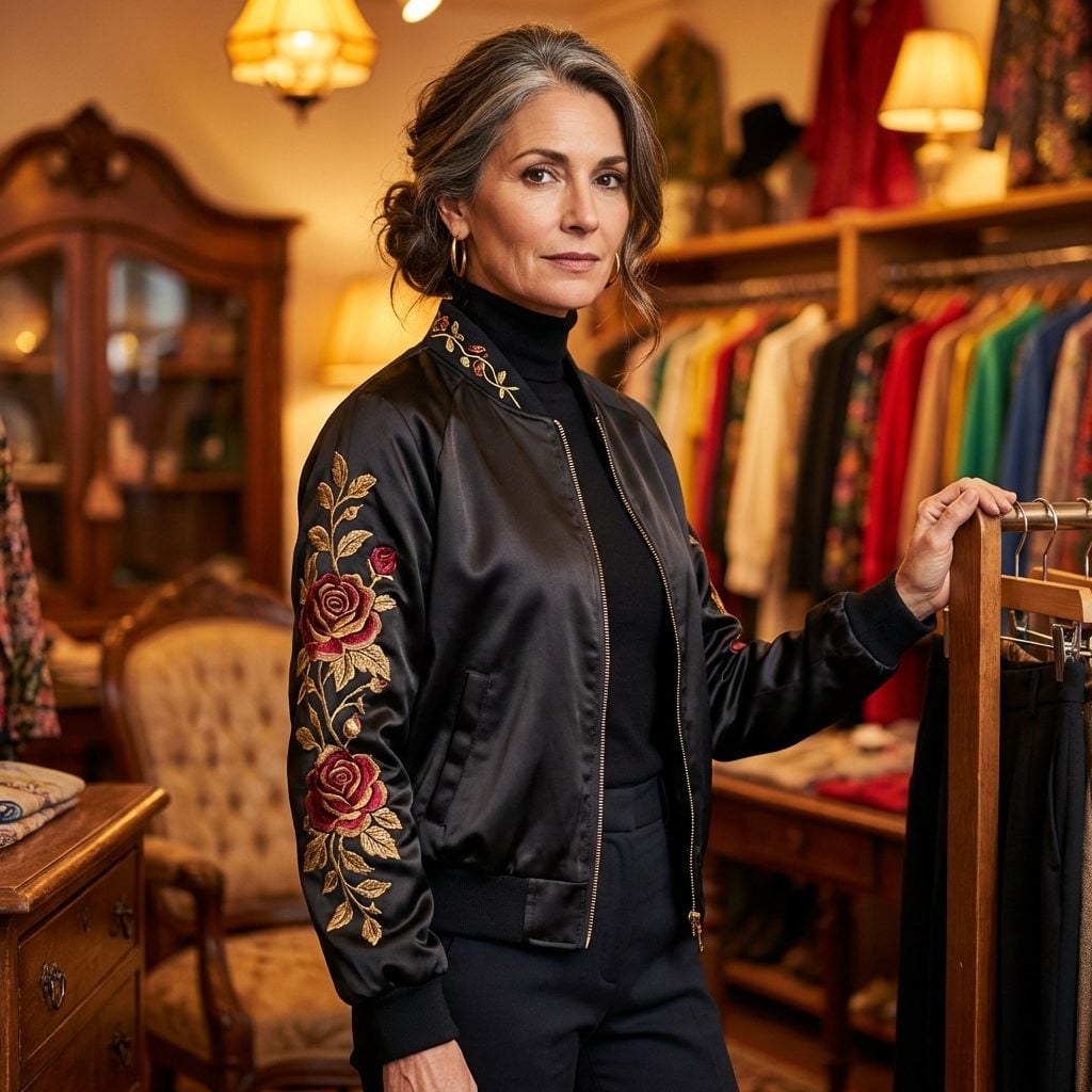 Embroidered Statement Jackets That Told You Everything About the Person Wearing Them