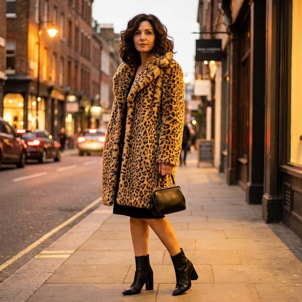 Animal Print Faux Fur Coats We Wore Like We Were Absolutely Not Taking Questions