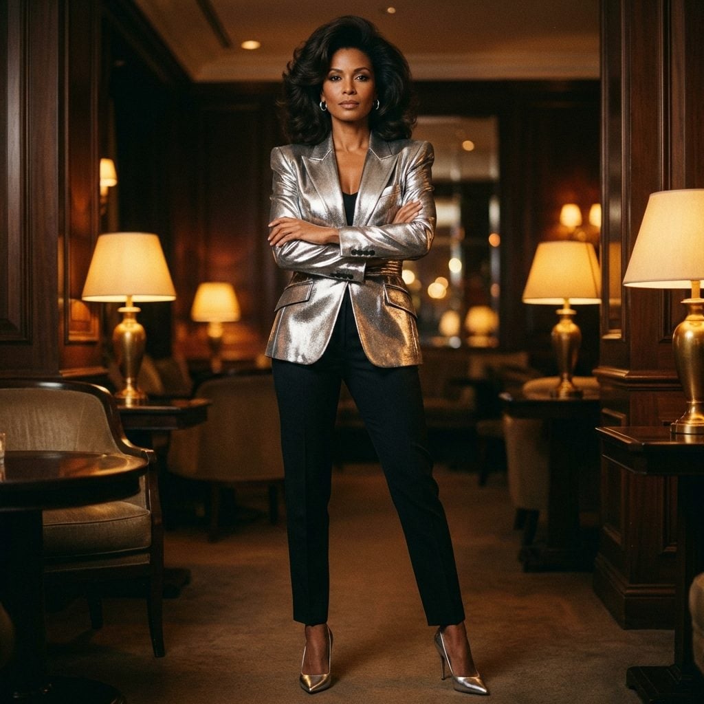 Metallic Disco Blazers That Were Not Sorry About Anything