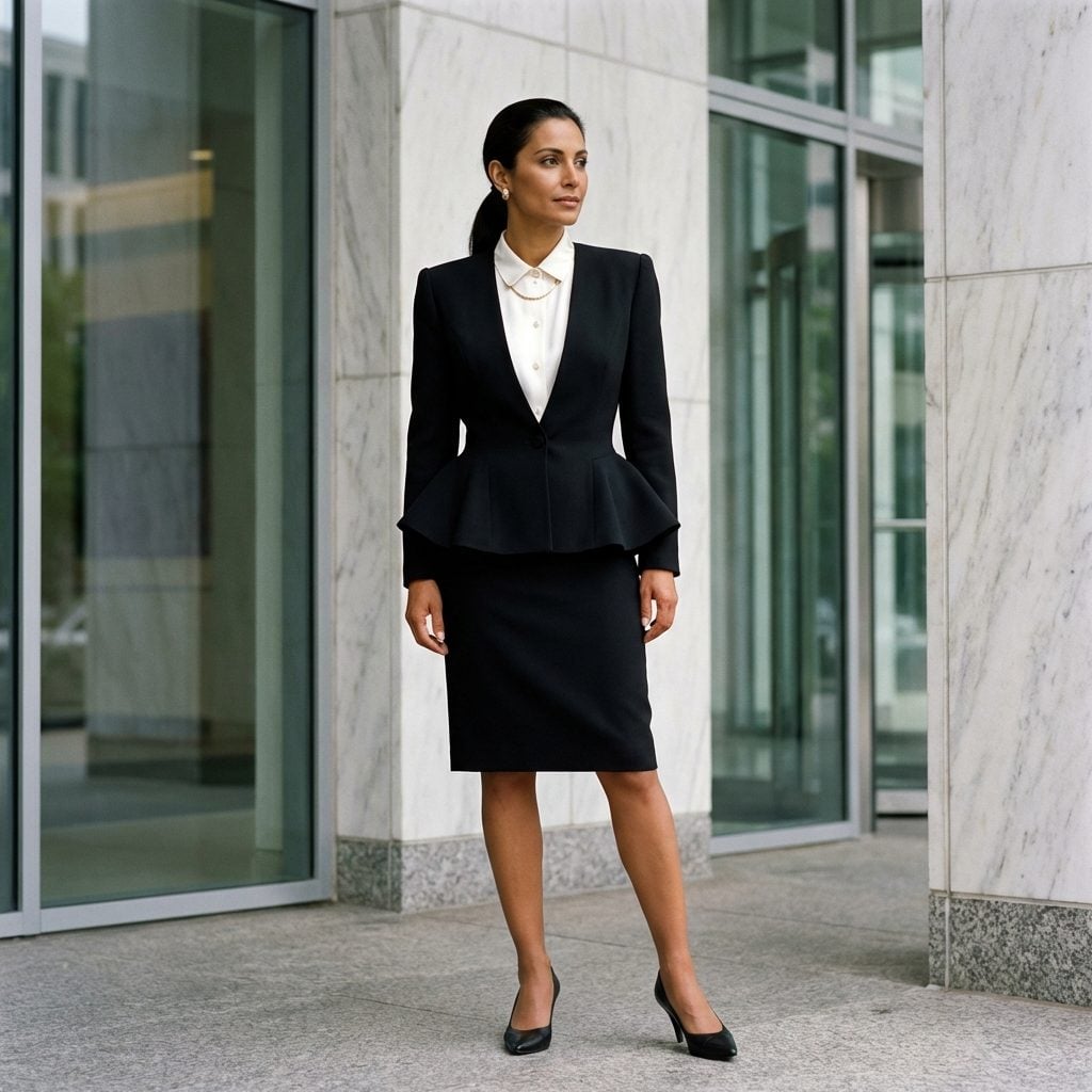 The Peplum Blazer: Architecture for Your Waist