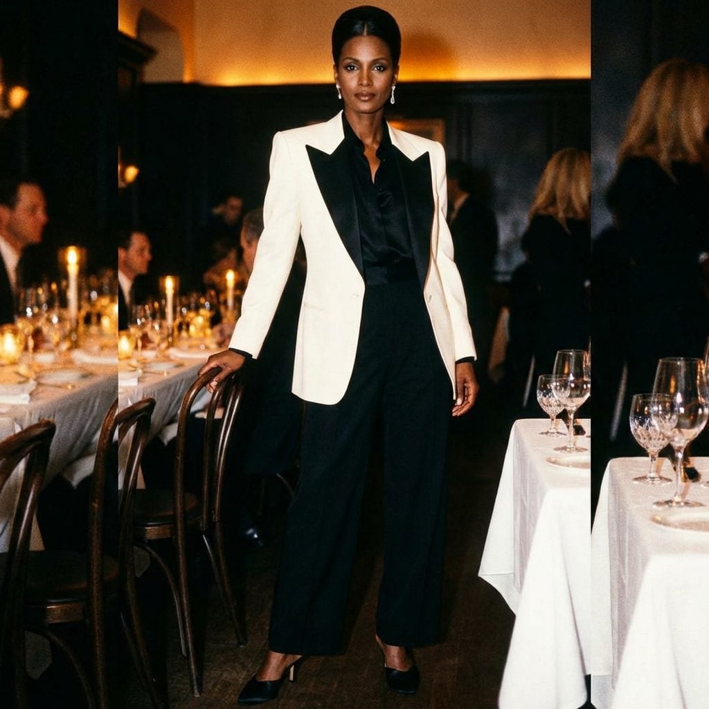 Tuxedo-Style Dinner Jackets That Made Every Night Feel Like a Scene