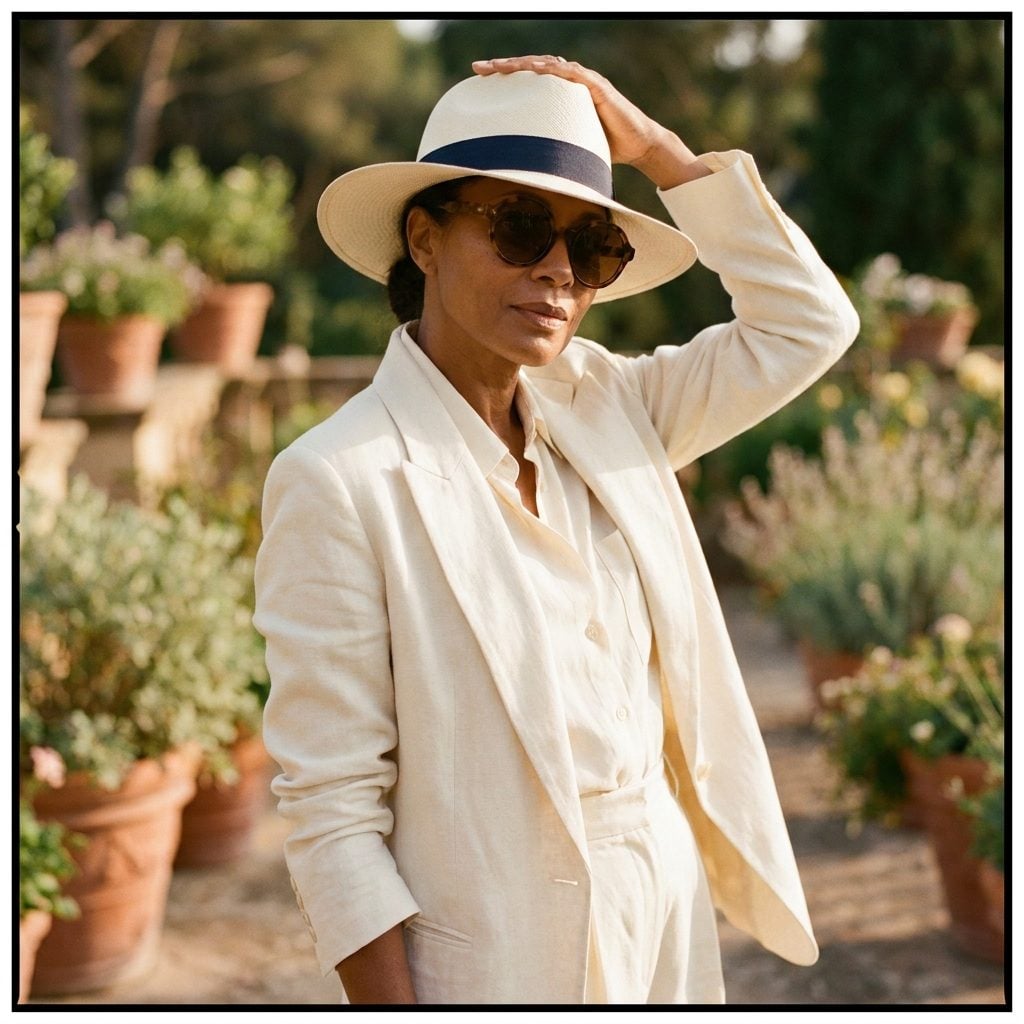 The Panama Straw Hat With That Perfect Grosgrain Ribbon