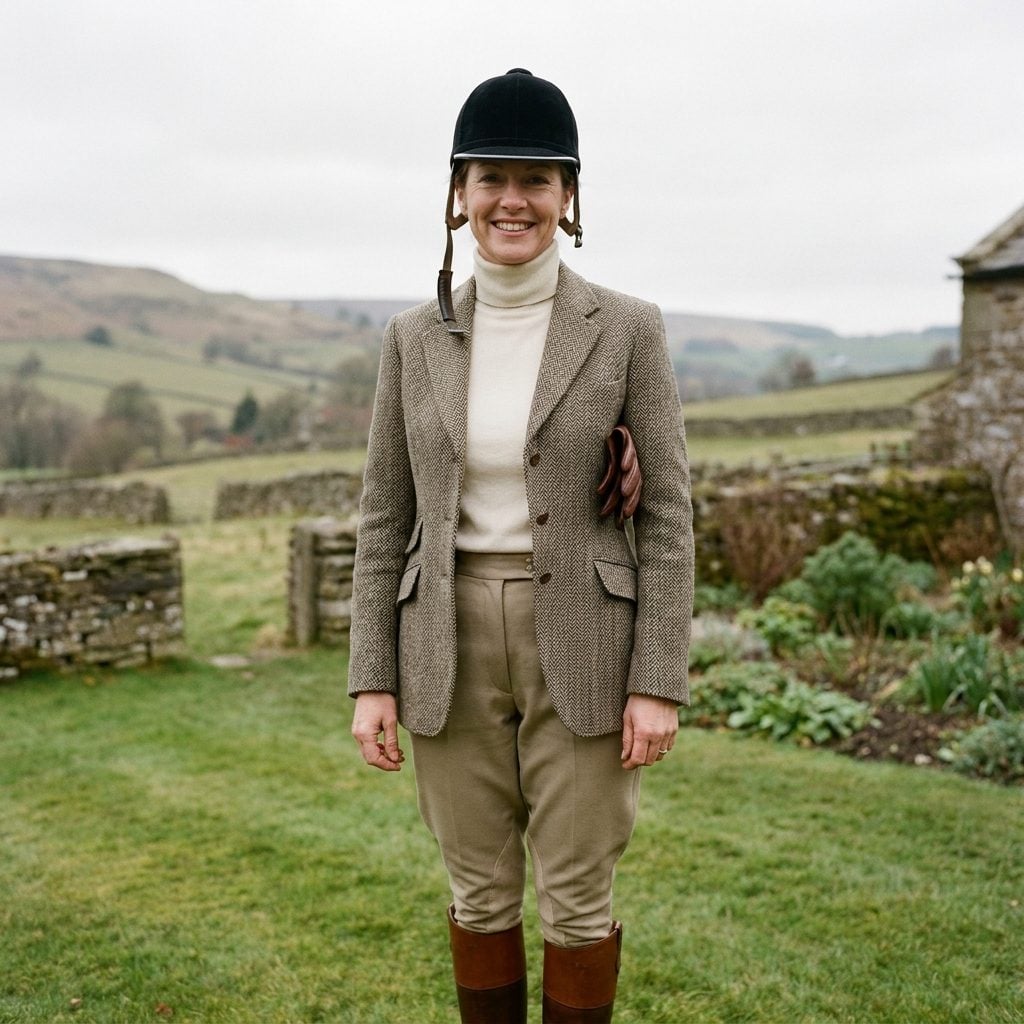 The Velvet Riding Hat: Country-Club Fantasy With a Crop to Match