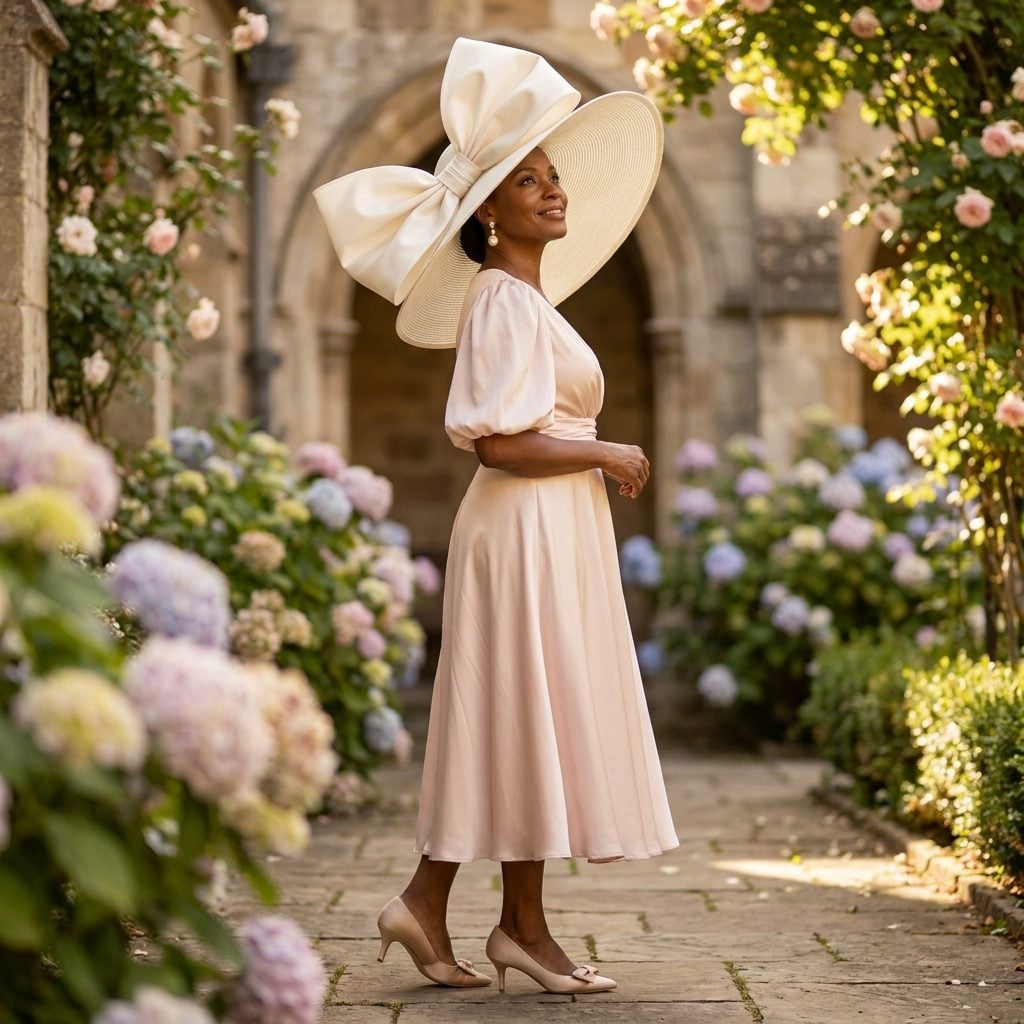 Hats With Bows So Large They Had Their Own Structural Requirements