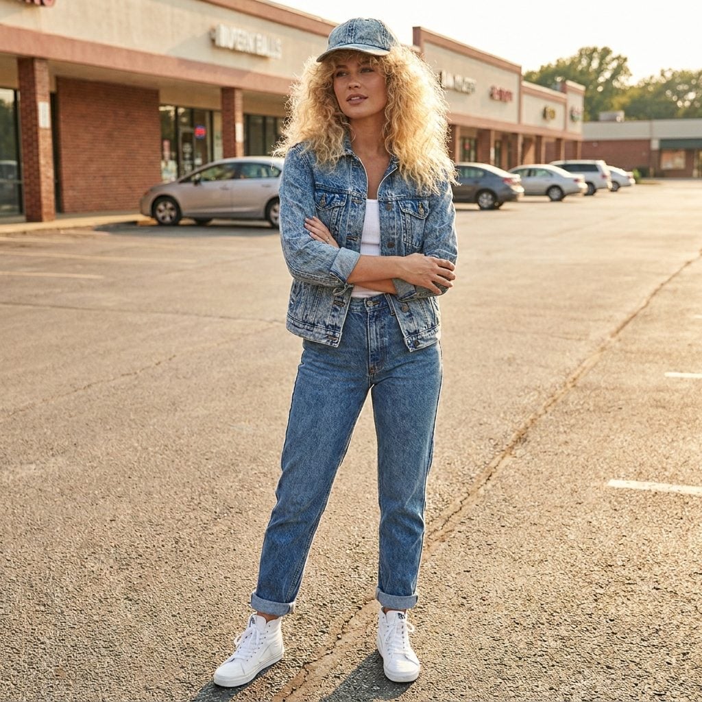 Acid-Wash Denim Hats: When the Jeans Weren't Enough