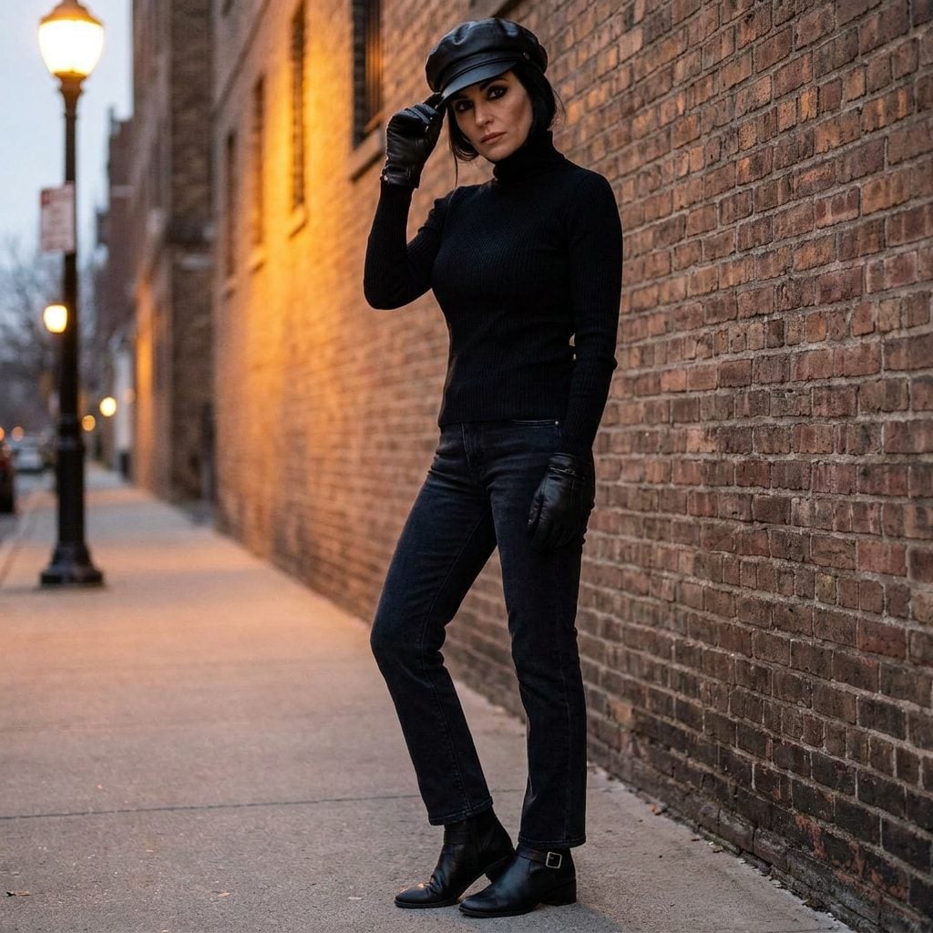 Leather Caps: The Edgy Girl's Answer to Everything