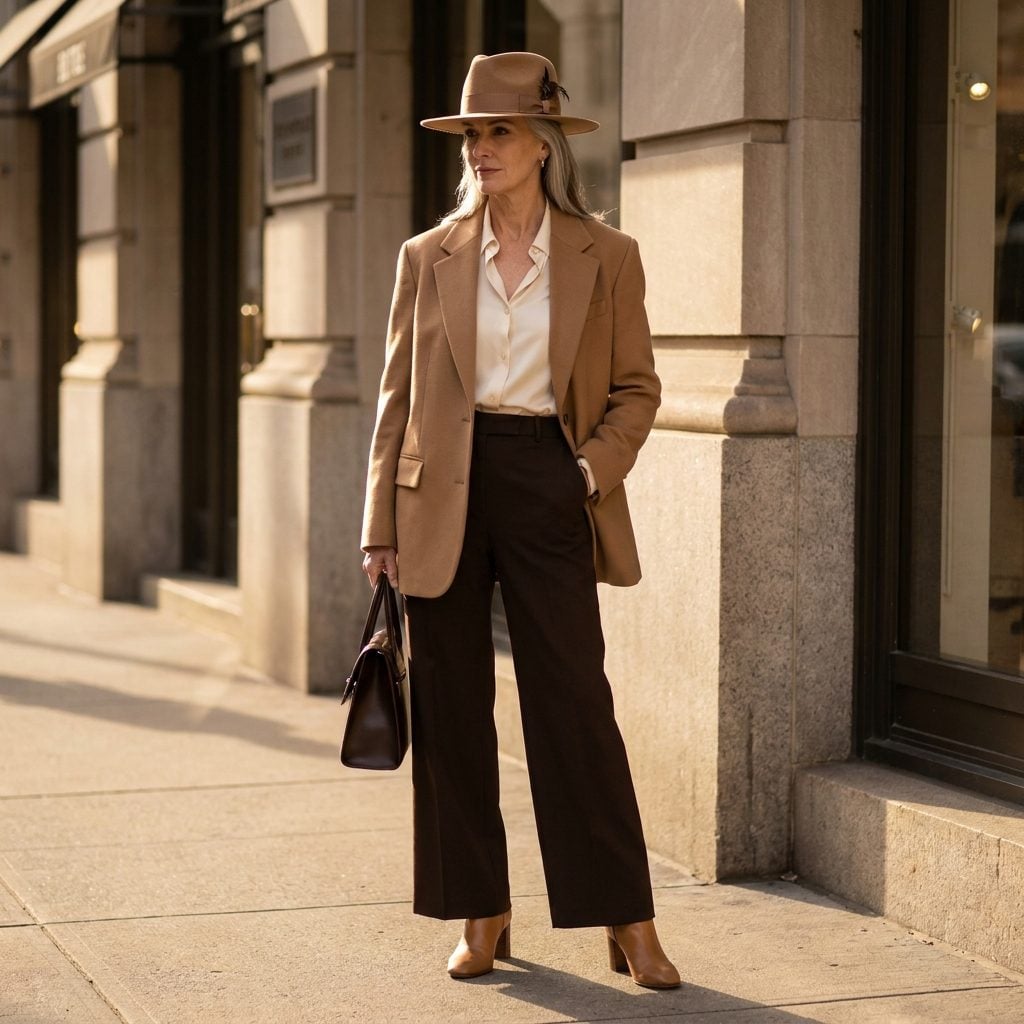 The Flat-Brim Fashion Hat: Worn Like a Crown, Not a Shield