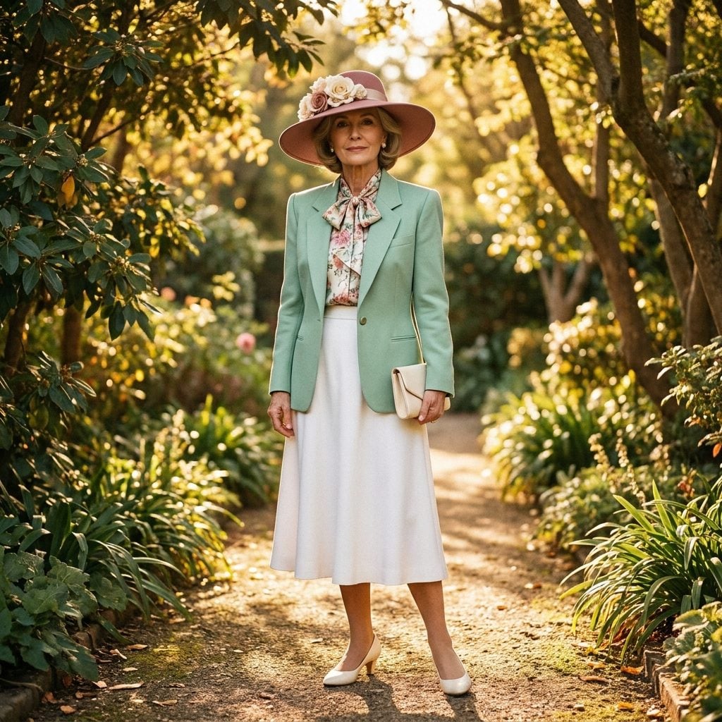 Floral-Appliqué Hats That Were Basically a Garden on Your Head