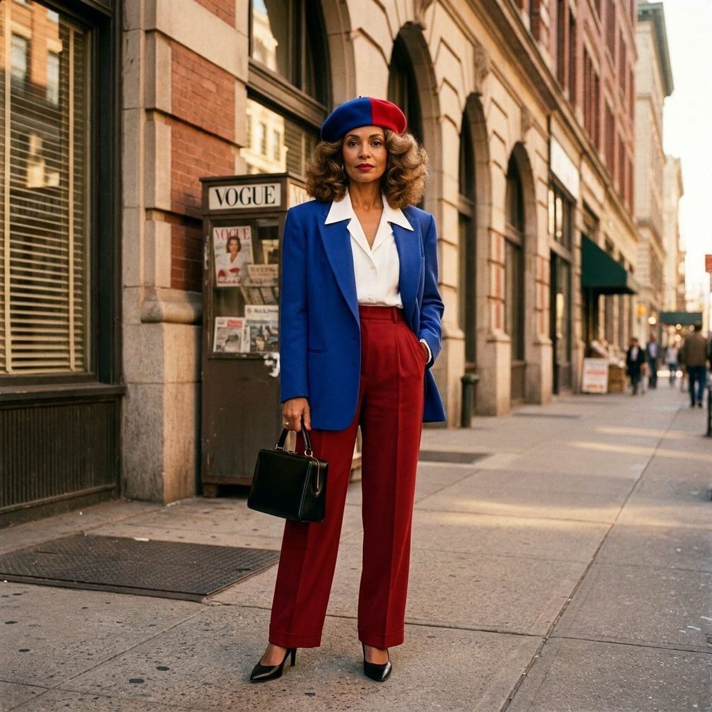 Color-Blocked Hats With the Kind of Graphic Energy Your Living Room Wallpaper Also Had