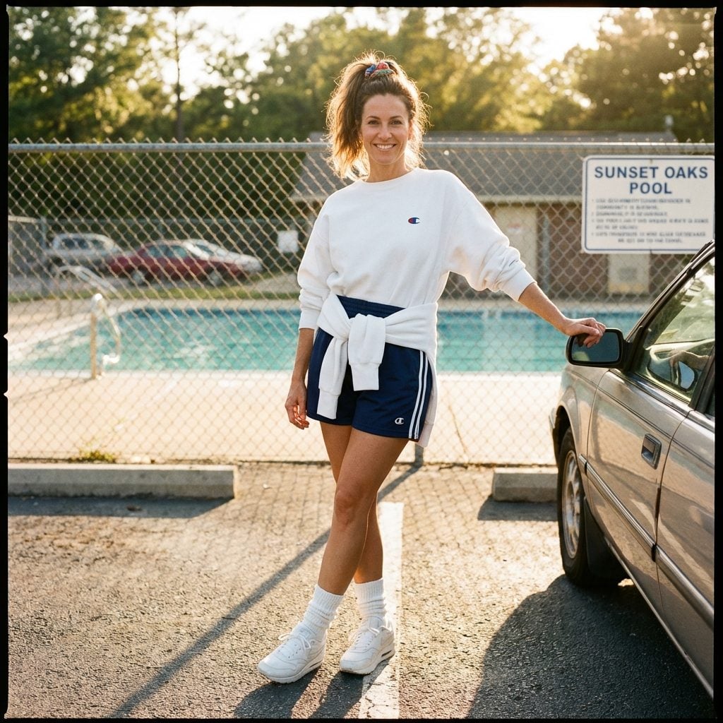 Elastic Waistband Gym Shorts With Contrast Trim That Went Everywhere Except the Gym