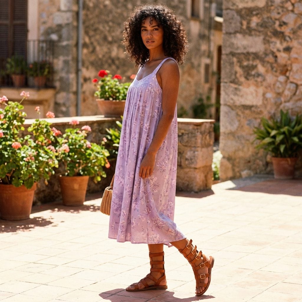 Gladiator Sandals With Five Straps Too Many