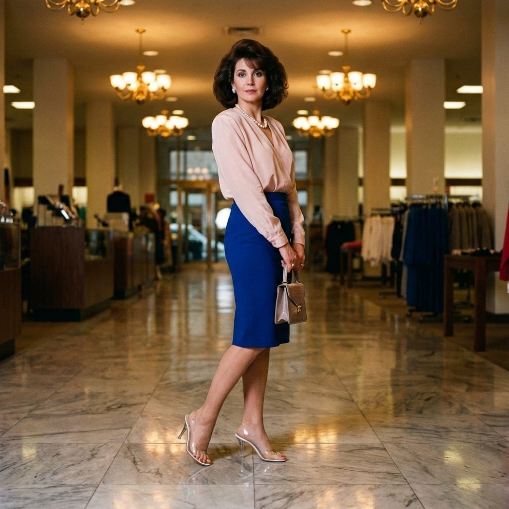 Clear Plastic Heeled Sandals (The Cinderella Delusion)