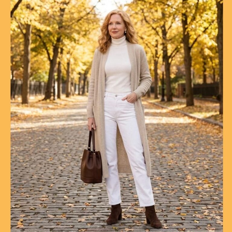 28 Ways to Wear White Jeans After 50 this Summer Without Looking Like You’re Trying to Look Younger