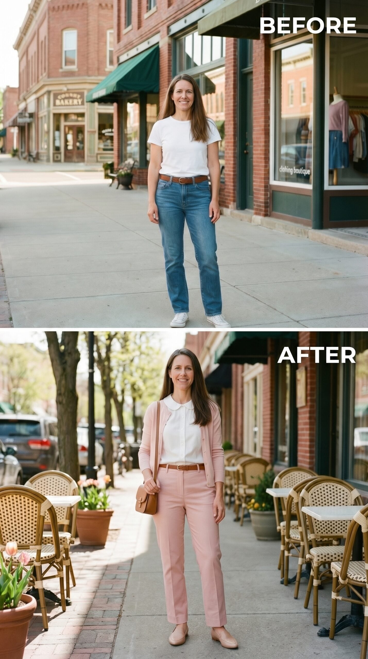 Pink Trousers, a Peter Pan Collar, and Dressing Like You Mean It