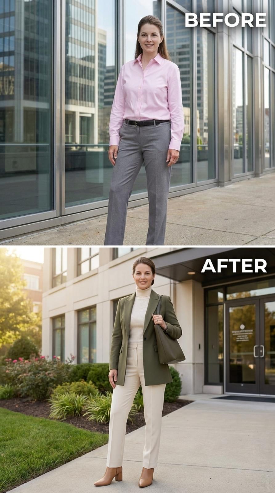 Olive Blazer, Cream Trousers, and the Outfit That Stopped Performing