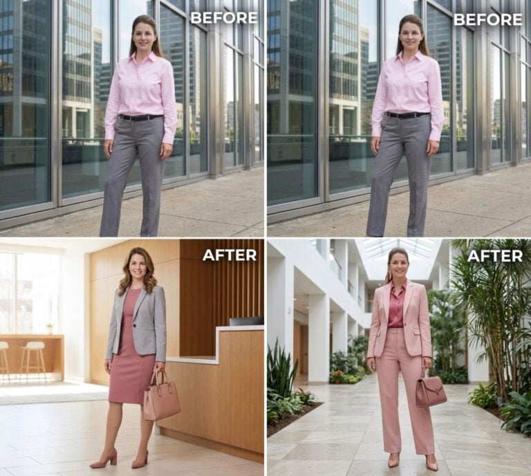 This is What Happens When a 42 YO Control Freak Woman Stops Overthinking Her Work Outfit and Just Lets AI Decide — These 30 Before & After Results Are Embarrassingly Good