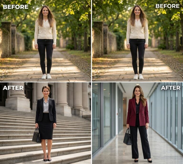 She Ruled Out an Entire Style of Clothing With Four Simple Words: “That’s Not Me.” AI Changed Everything for Her with These 35 Trending Makeovers