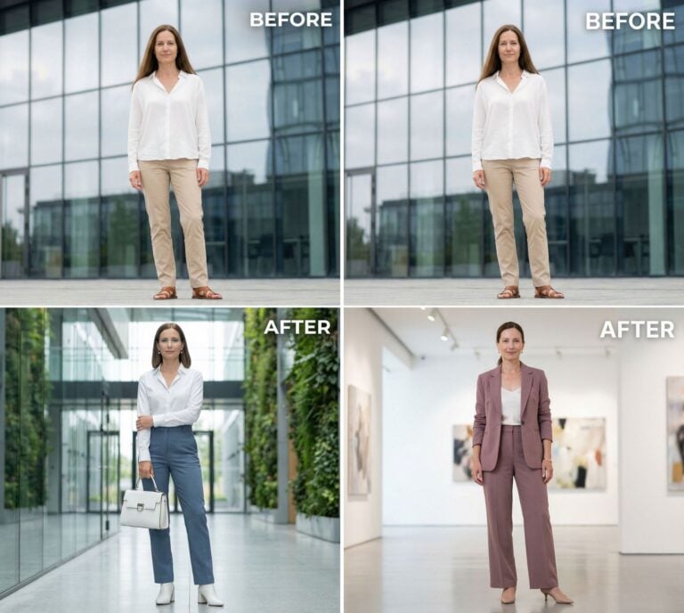 29 Before & After Looks That Show Introverted Women Over 40 Don’t Need to Speak Up to Stand Out in the Office