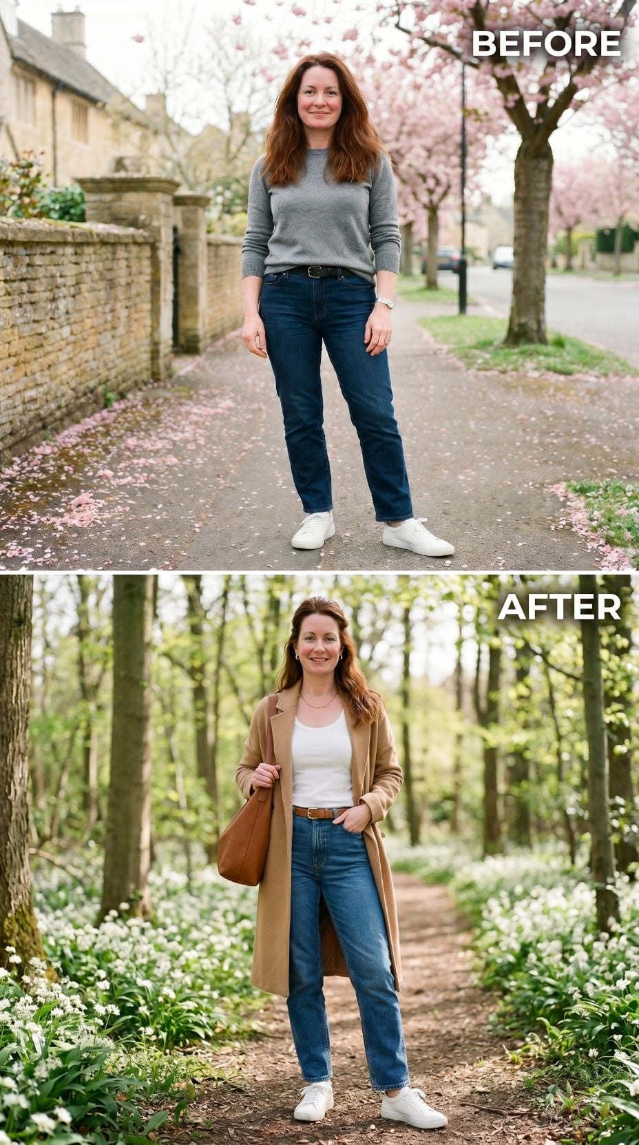 Gray Knit Out, Camel Coat In: Swapping Autopilot for Actual Intention