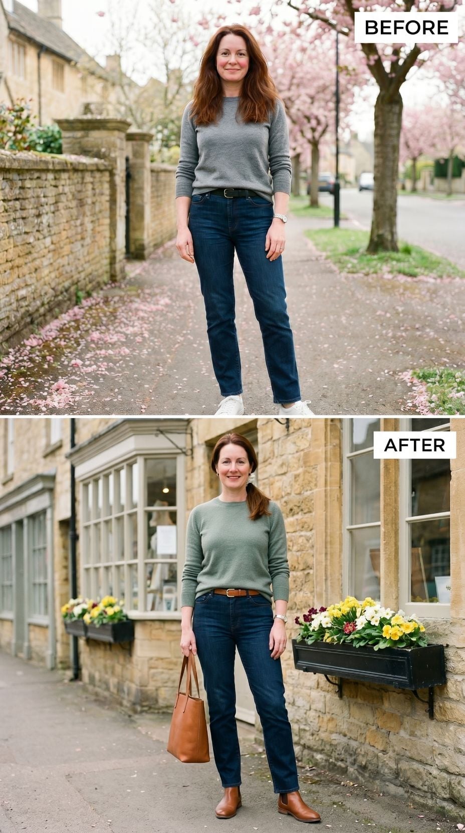 Sage Green Swapped In, Tan Belt Buckled, and Something Finally Clicked