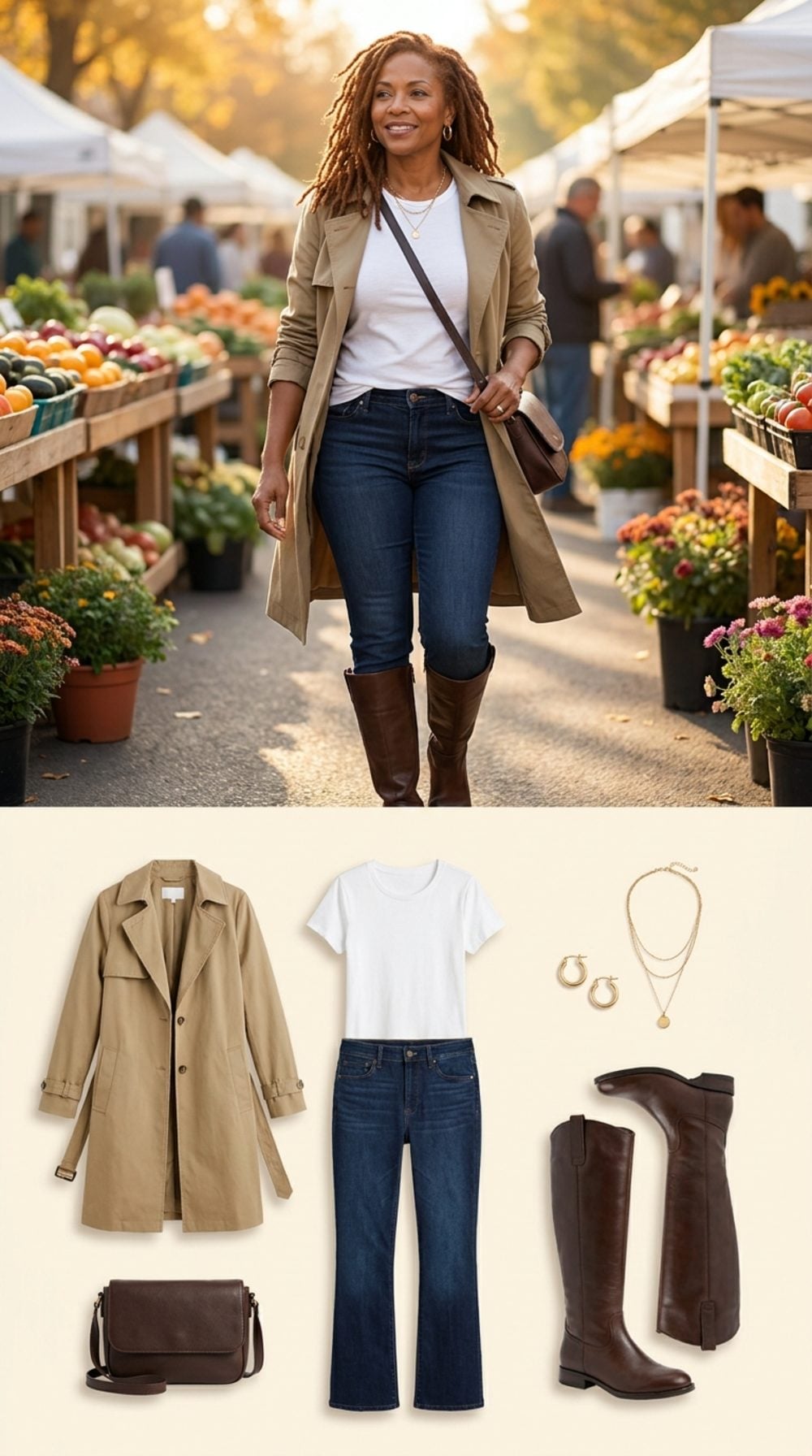 Khaki Trench, Bootcut Jeans, Riding Boots: The Hem Line That Changes Everything