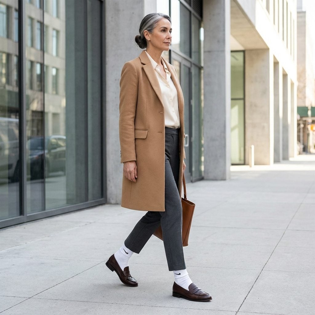 Quiet Luxury at the Top, Completely Forgotten at the Bottom: The Socks and Loafers Miscalculation