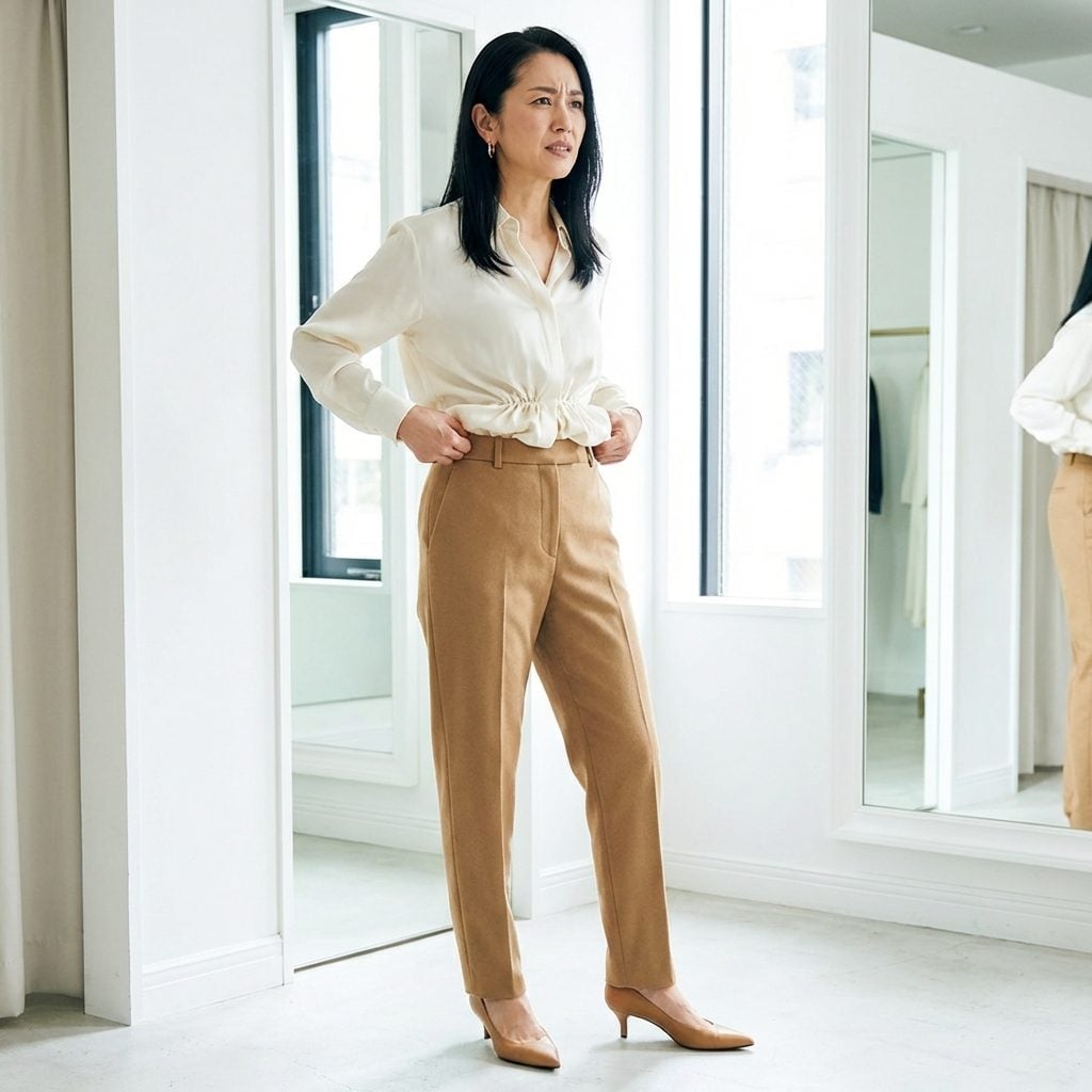 When Silk Looks Like Polyester Because It Was Styled That Way