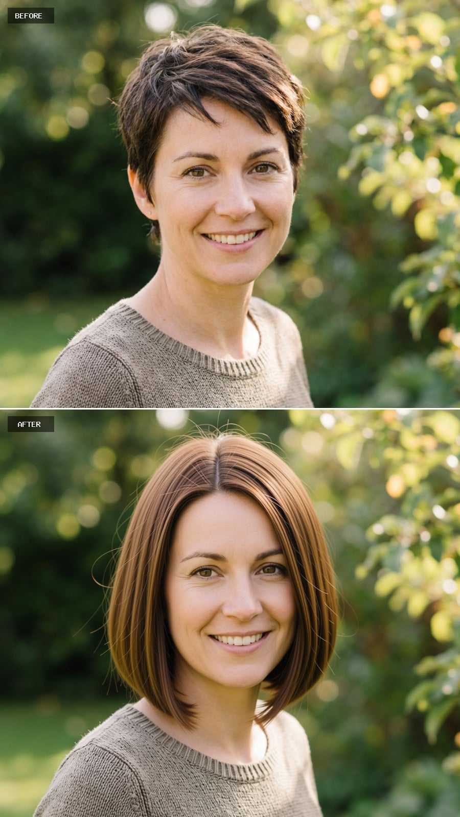 Longer, Lighter, Softer: How a Bob Reads Completely Different at 44