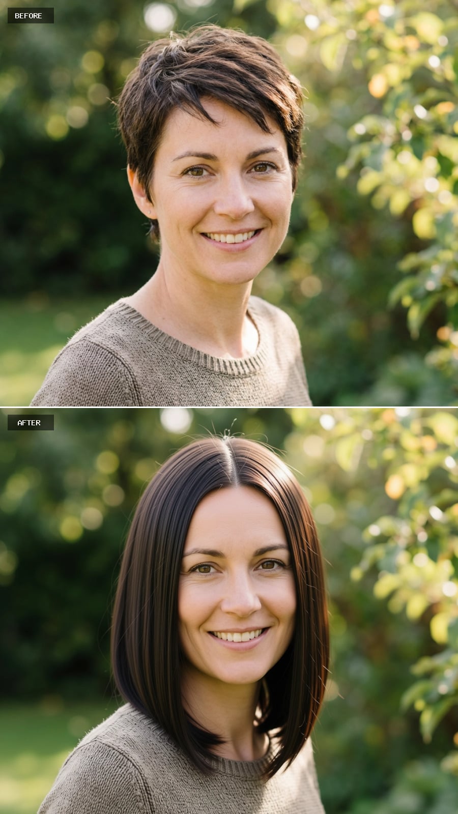 Dark, Straight, Shoulder-Length: How One Cut Reads a Decade Younger