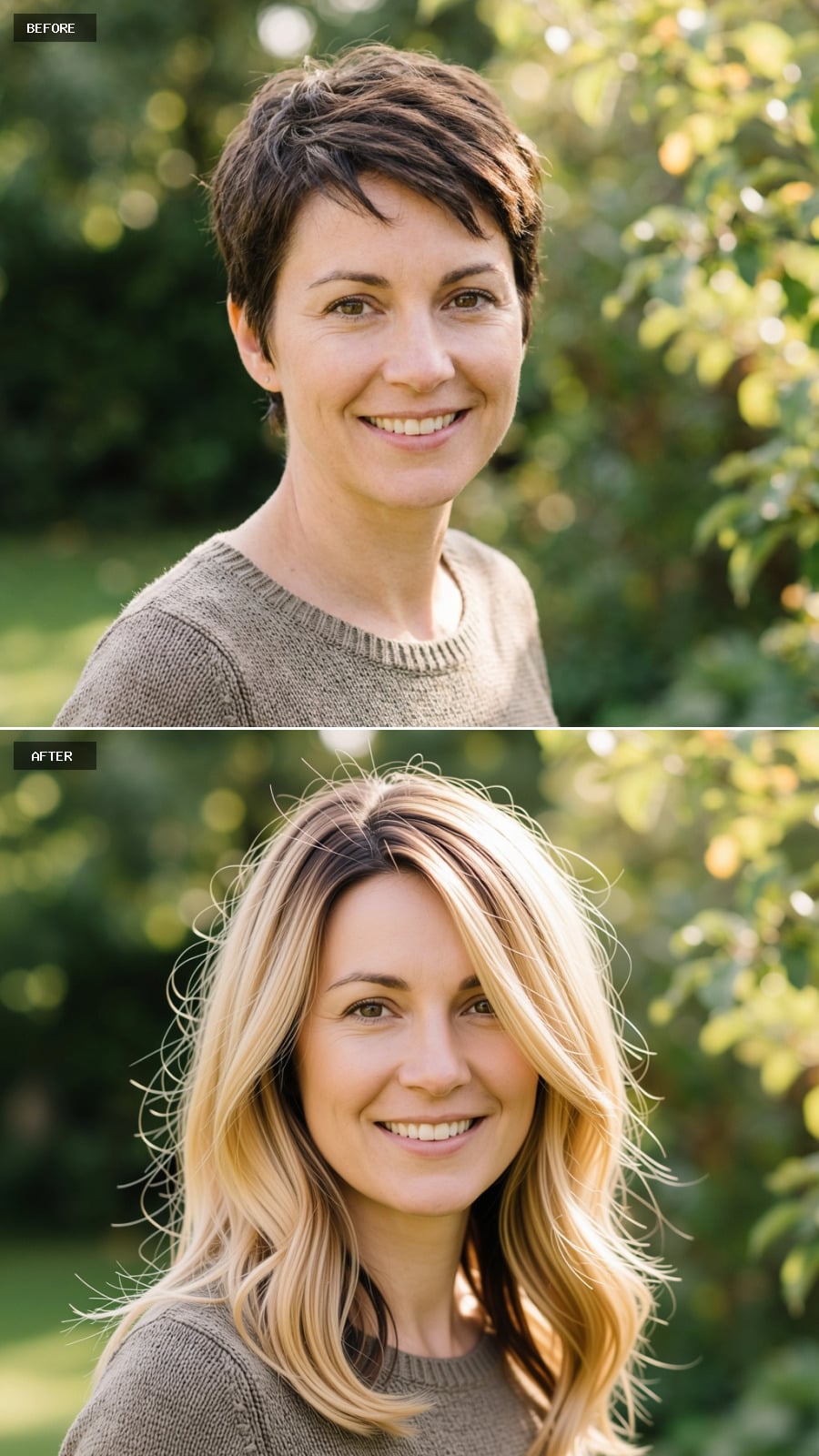 From Cropped Brunette to Long and Blonde: What This Length Change Resets on the Face