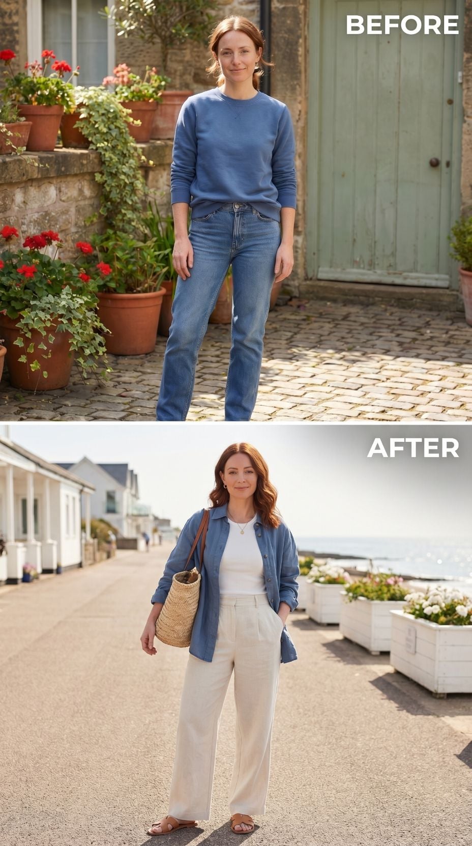 Cobblestones to Coastline — Wide-Leg Linen Rewrites the Whole Saturday