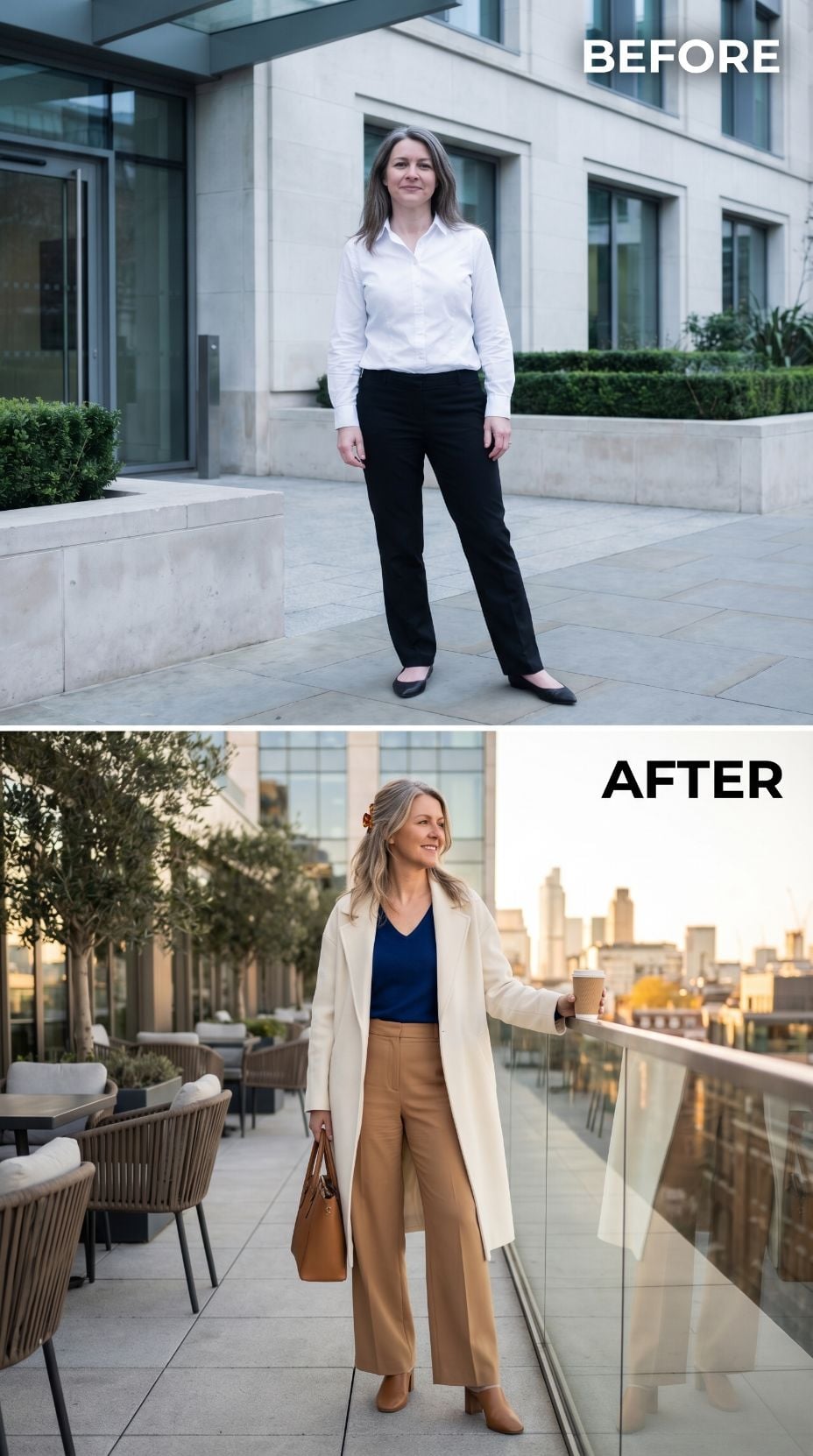 Ivory Coat, Camel Wide-Legs, and the Colour Story That Rewrites the Work Week