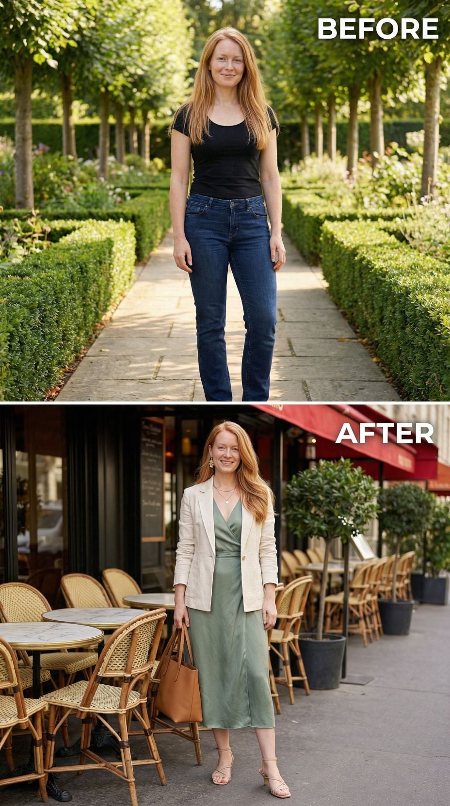 Garden Path Casual Finds Its Resolution Outside a Paris Café