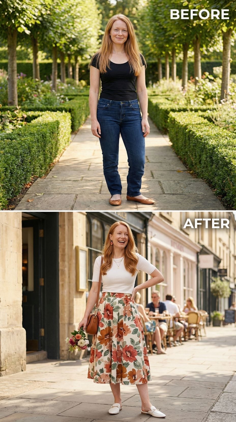 Floral Midi, Saturday Street, and Not One Detail Left to Chance
