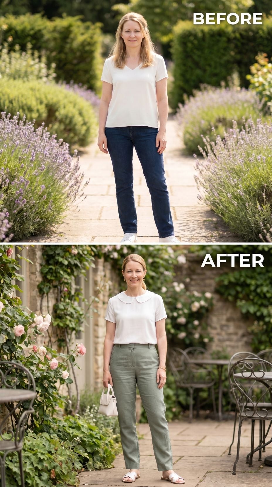 Lavender Jeans to Sage Linen, and the Peter Pan Collar That Changed Everything