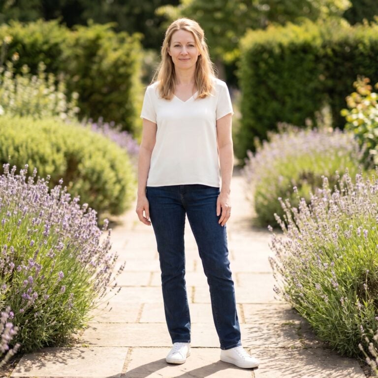 By 45, She Had Fallen Into a Wardrobe Rut and Was Tired of It. She Showed Her Photo to AI and Magically Received These 27 Quiet Confidence Before & After Makeovers