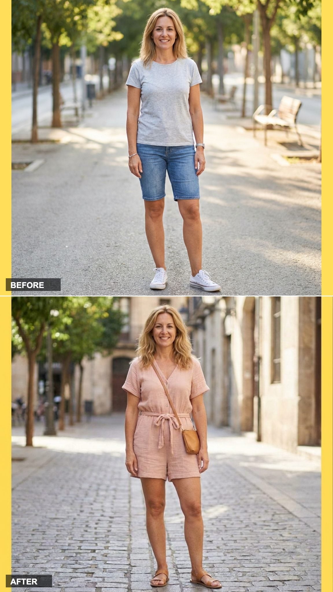 A Soft Blush Cotton Gauze Romper That Makes Effortless Look Easy