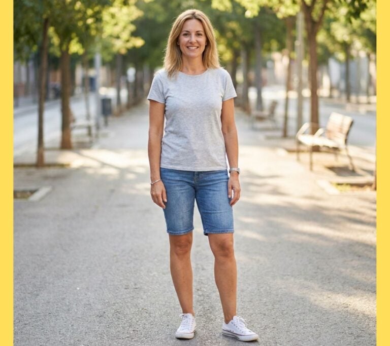 She’s 41 and heading on a two-week summer beach vacation with nothing to wear. We ran her photo through AI—these are the 37 stunning before and after outfit ideas