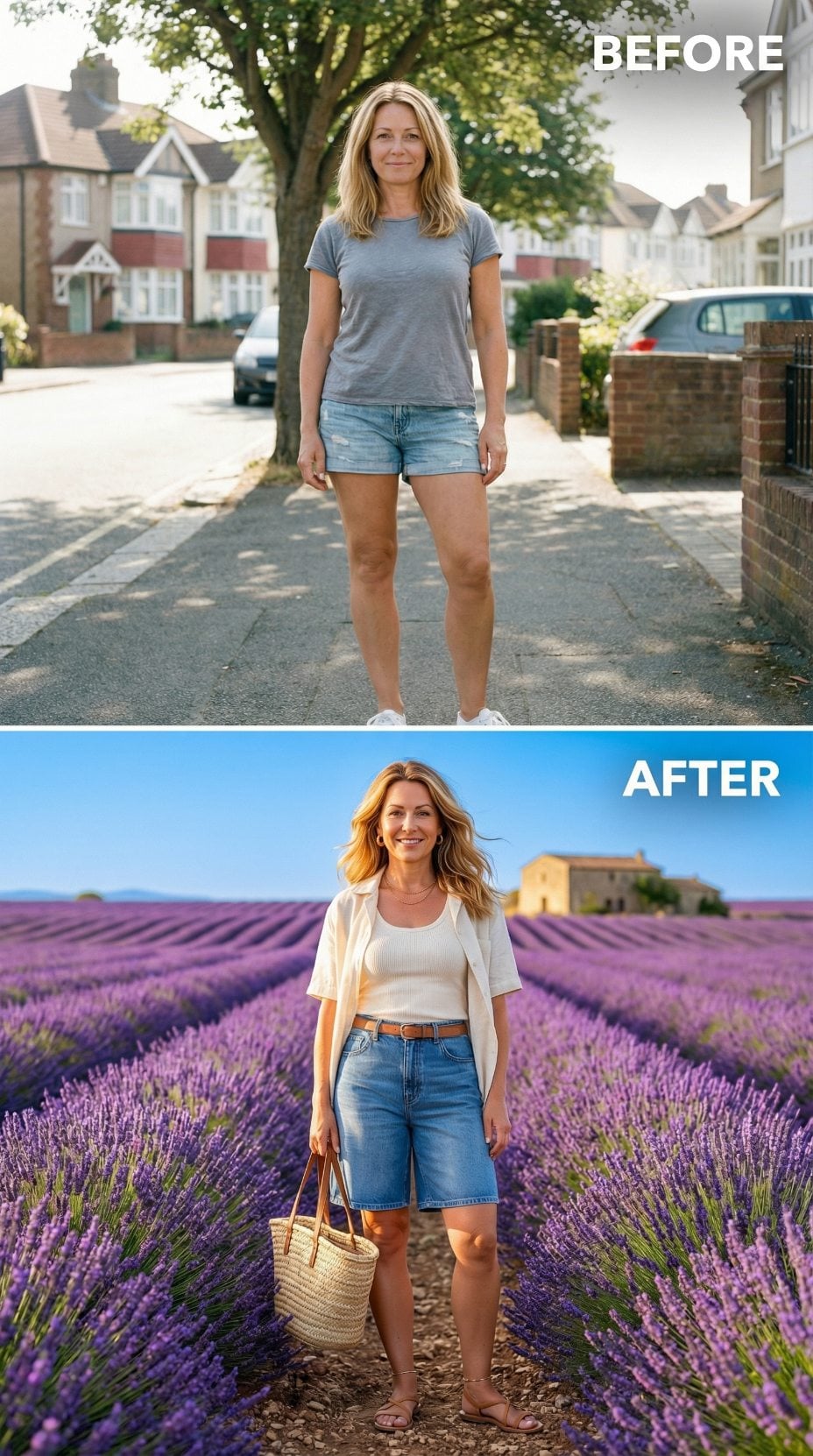 Lavender Fields Just Settled the "Too Much Leg" Debate for Good