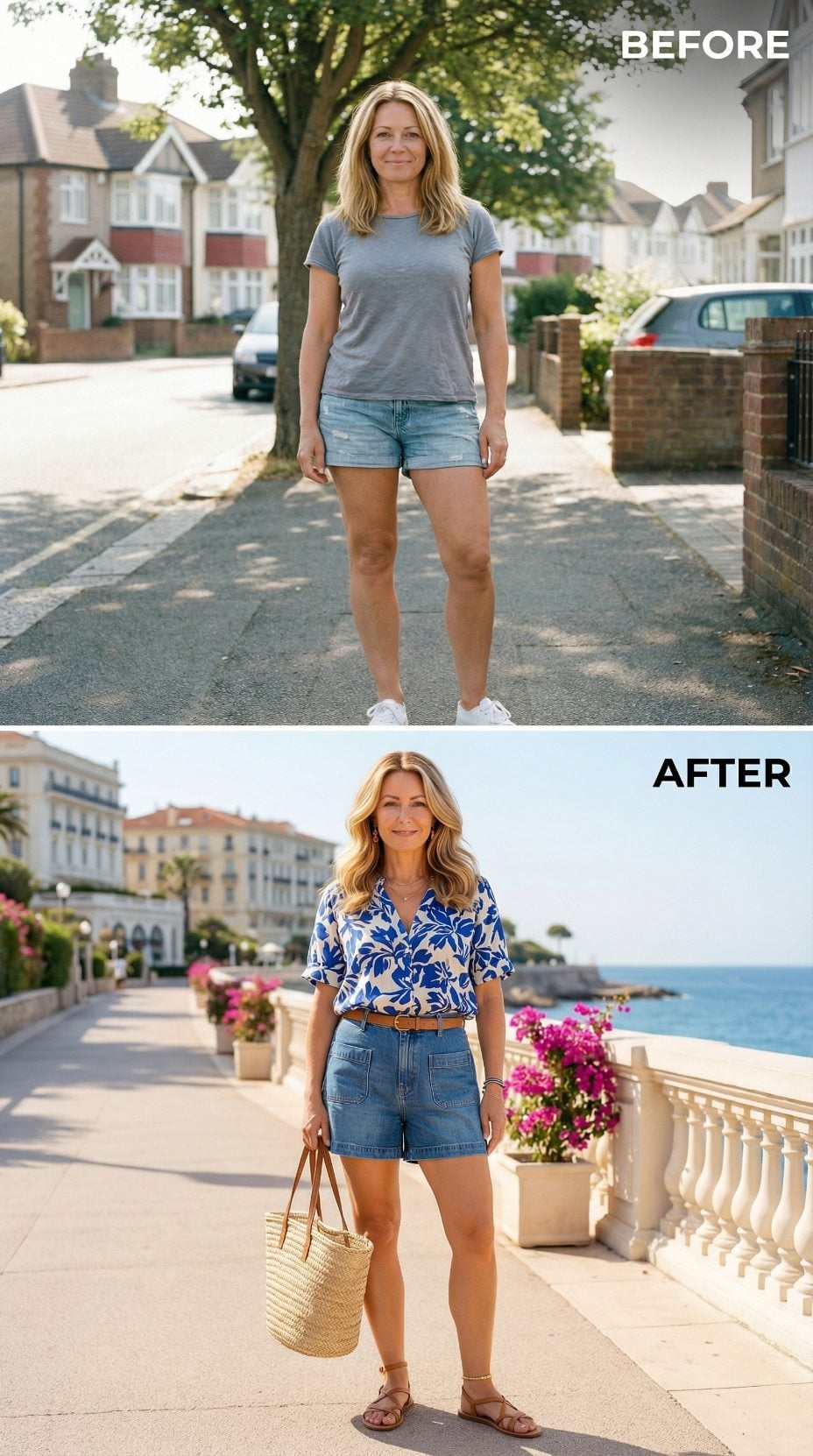 Riviera Promenade, a Floral Shirt, and Permission Officially Granted