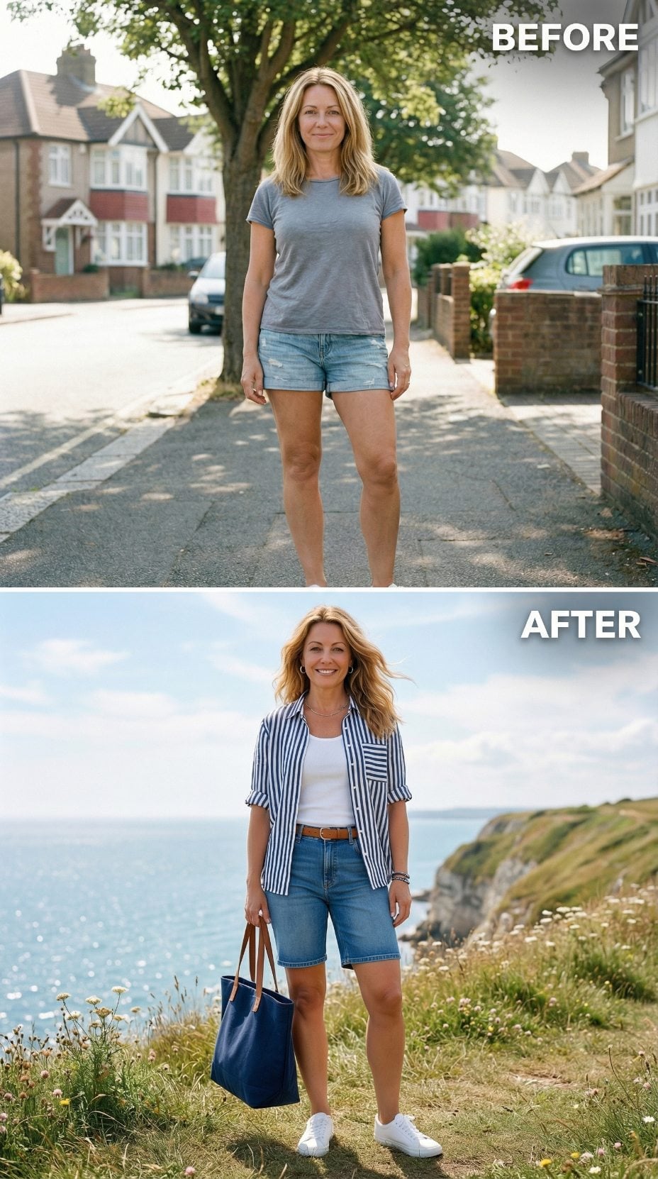 Clifftop Light, a Striped Shirt, and Longer Denim Finally Getting Its Due