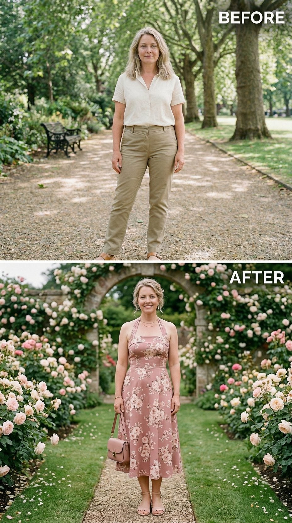 Rose Garden, Floral Halter, Pink Crossbody: What One Setting Change Unlocks